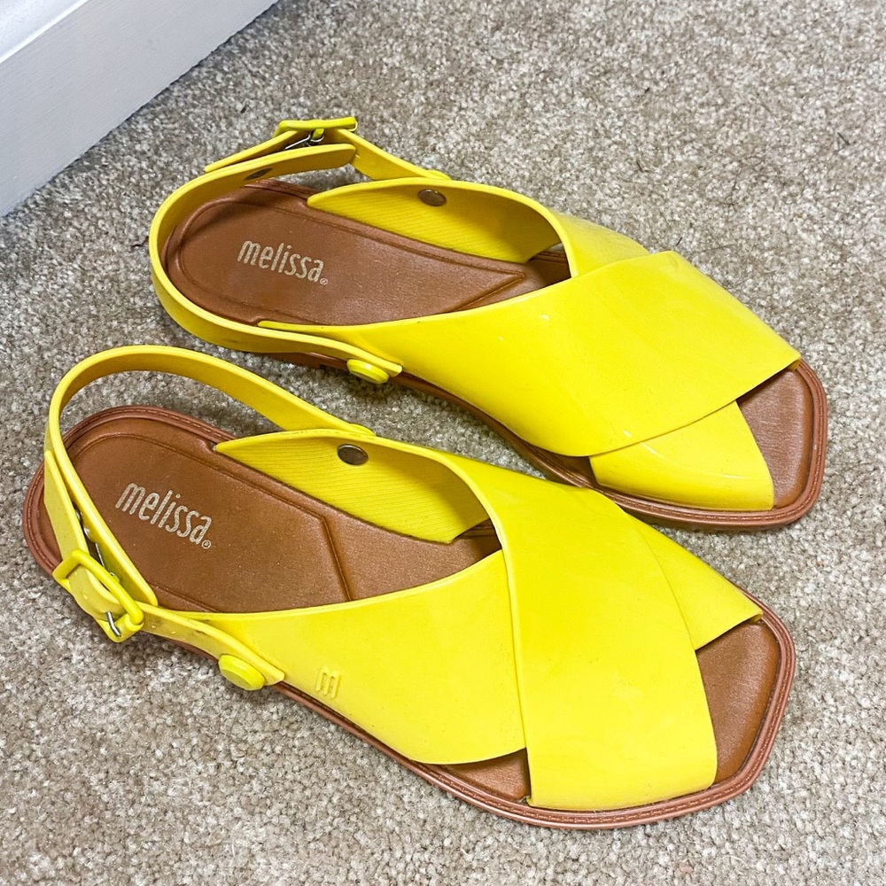 Melissa Yellow Sandals